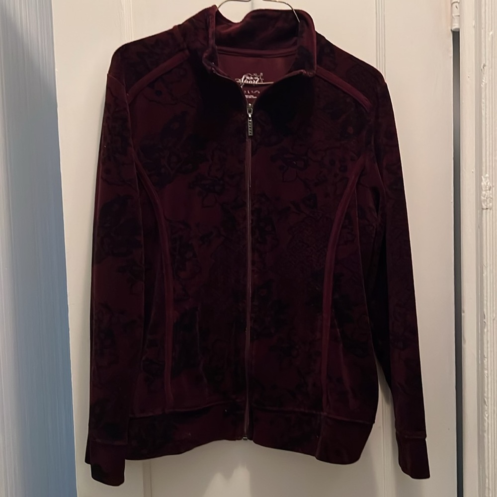 Style & Co. Women's Dark Burgundy Jacket
